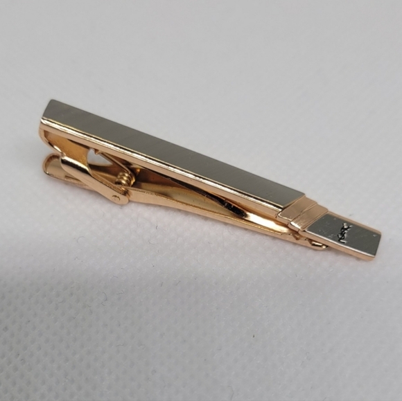 Yves Saint Laurent Other - Yves Saint Laurent Gold Tone Logo Tie Pin